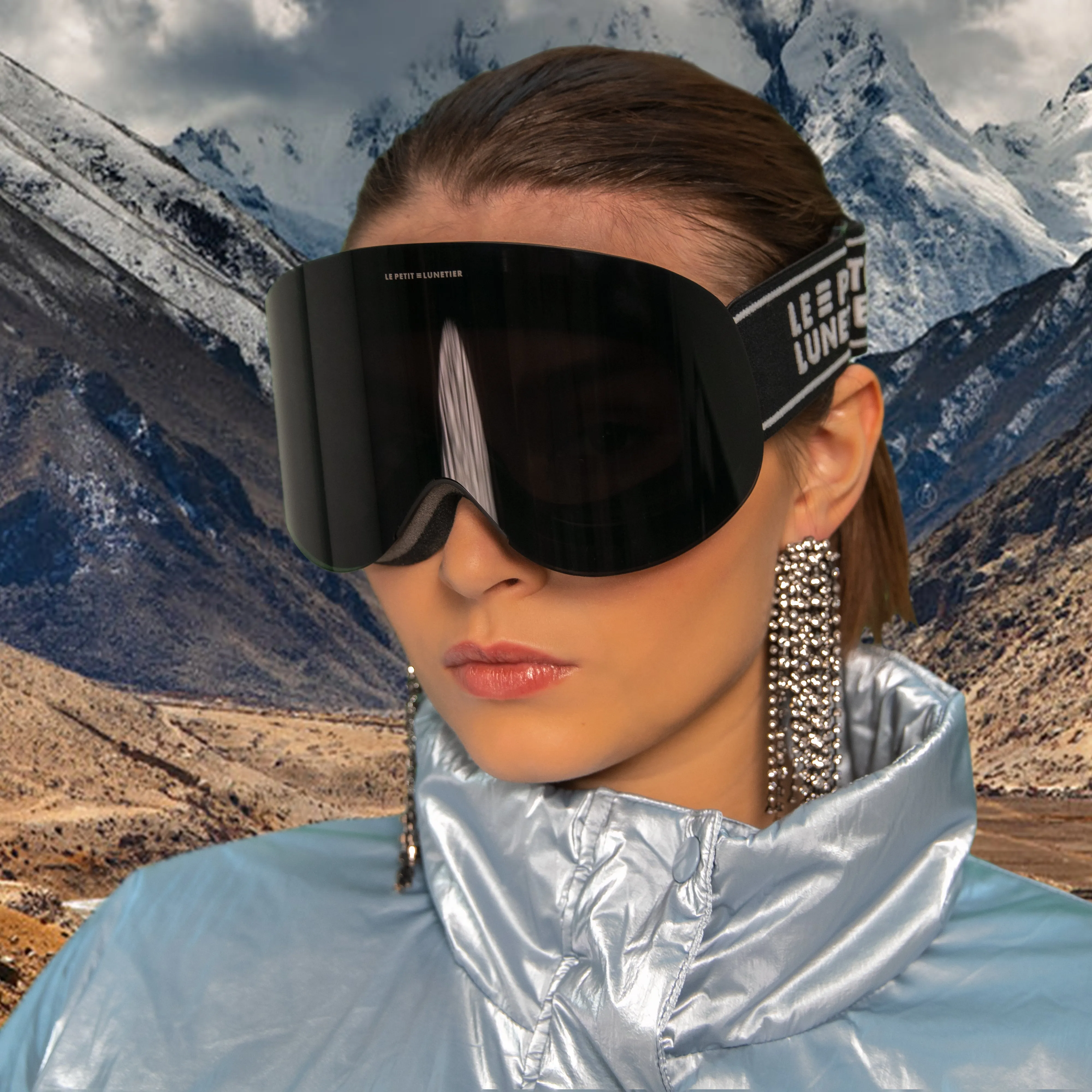 Ski Mask - Black - TIGNES 1810 sold by Le Petit Lunetier