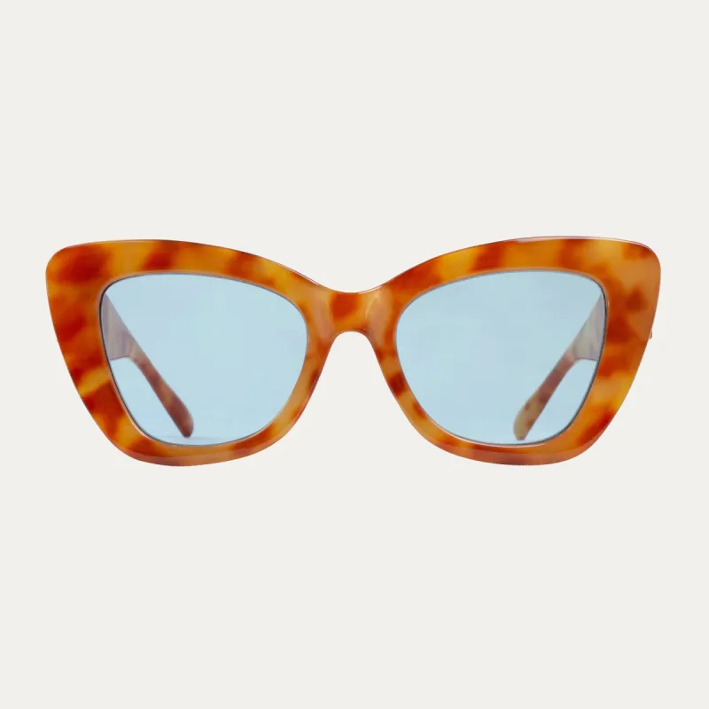 Cookie.L Orange - Sunglasses sold by Le Petit Lunetier