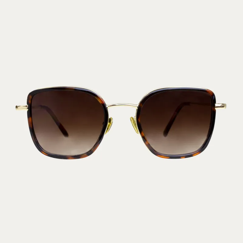Ginny.M Brown / Havana - Sunglasses sold by Le Petit Lunetier