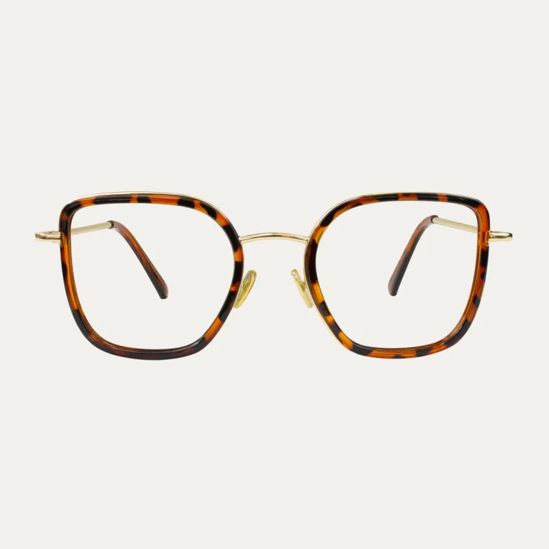 Ginny.M Brown / Havana - Blue Light sold by Le Petit Lunetier