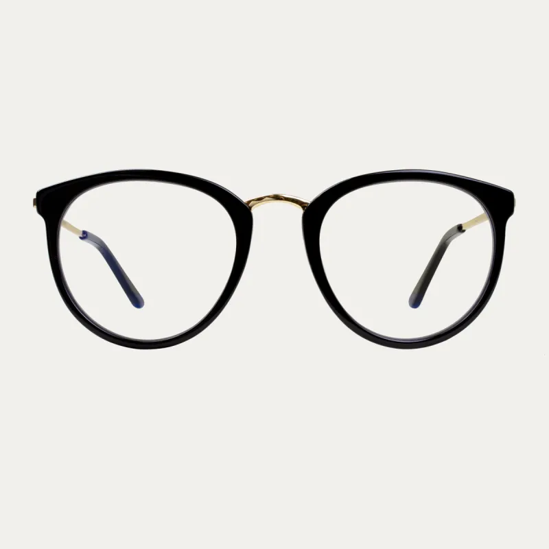 Emma.S Black - Blue Light sold by Le Petit Lunetier