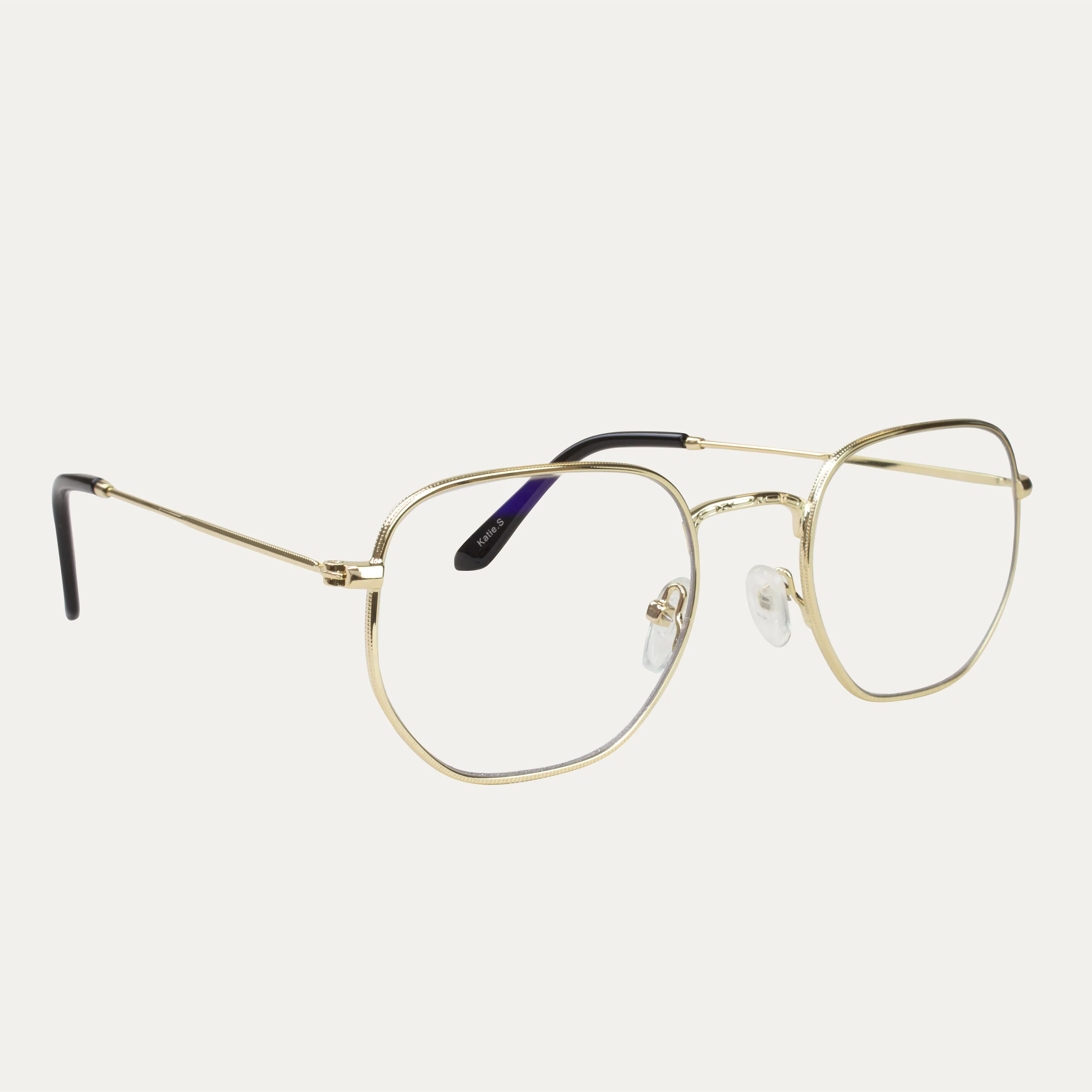 Katie.S Gold - Blue Light sold by Le Petit Lunetier product image thumbnail 3