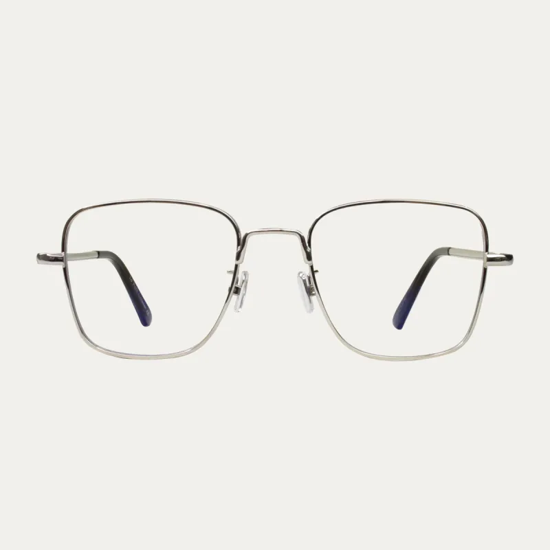 Payam.G Silver - Blue Light sold by Le Petit Lunetier