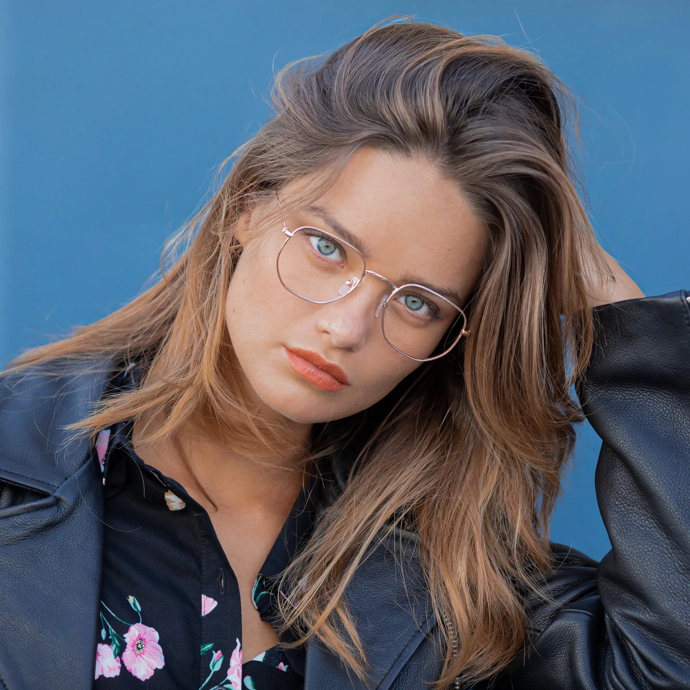 Katie.S Rose Gold - Blue Light sold by Le Petit Lunetier product image thumbnail 5