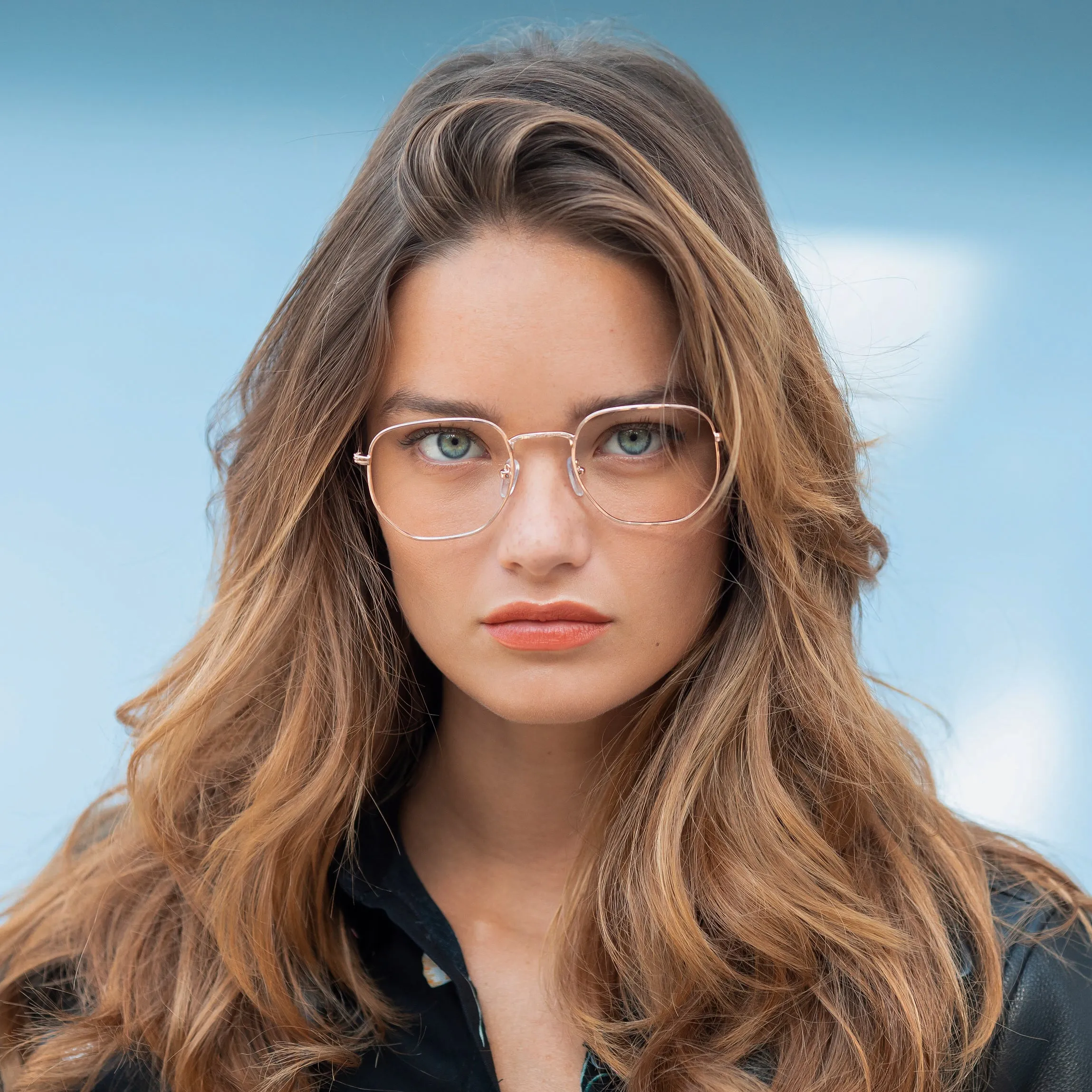 Katie.S Rose Gold - Blue Light sold by Le Petit Lunetier product image thumbnail 2