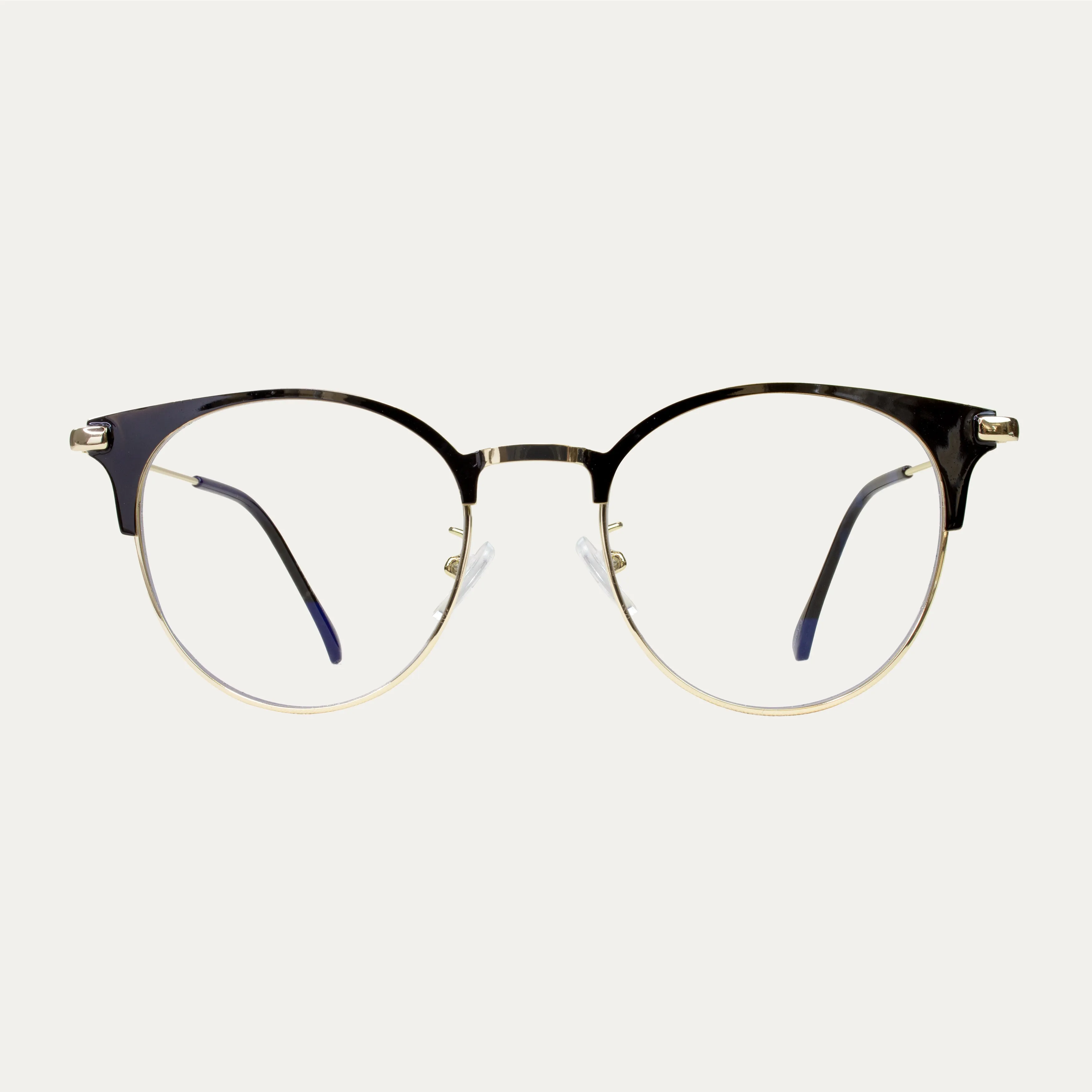 Haley.J Black and Gold - Blue Light Filter sold by Le Petit Lunetier