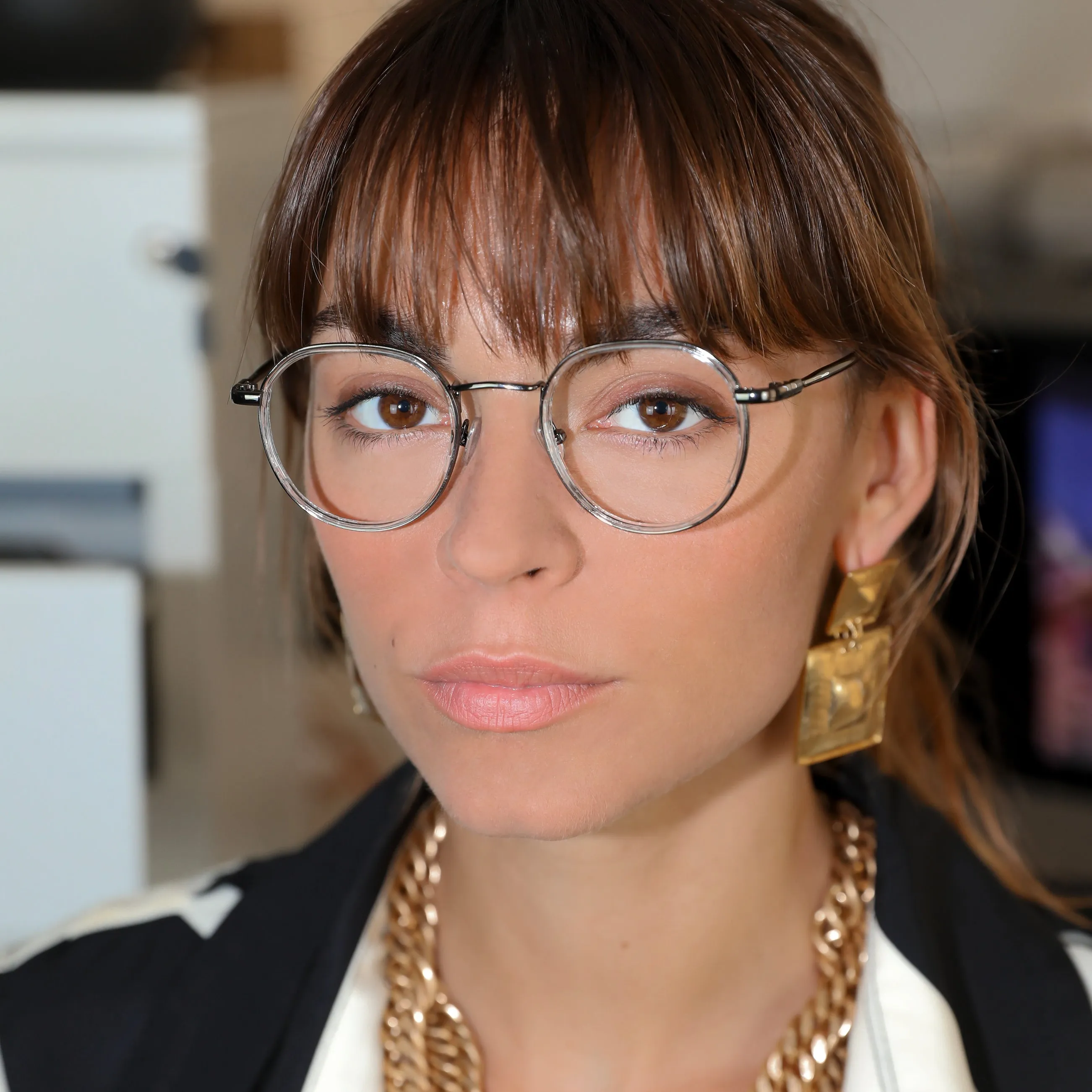 Olivia.B Silver - Blue Light sold by Le Petit Lunetier product image thumbnail 2