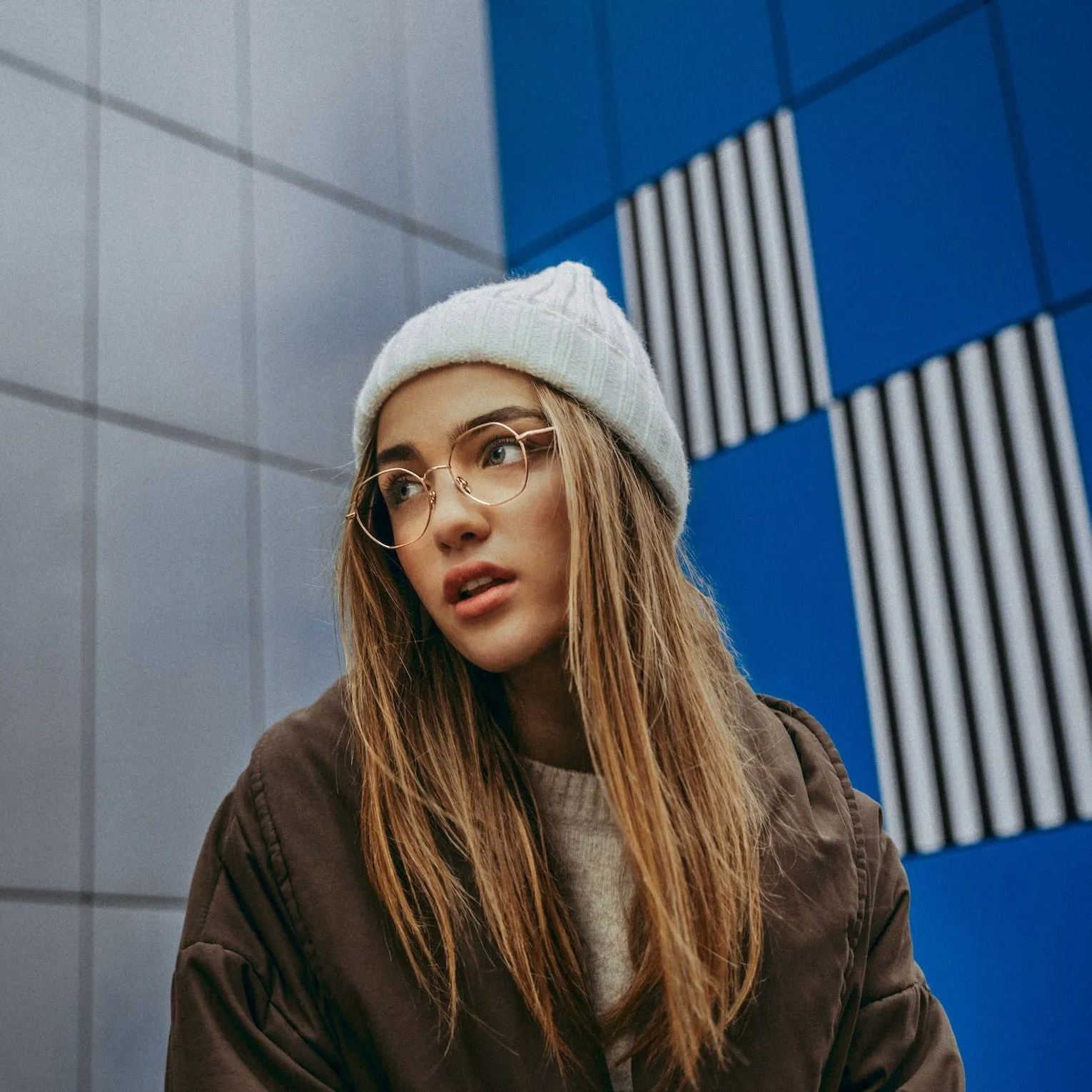 Sabrina.S Rose Gold - Blue Light sold by Le Petit Lunetier product image thumbnail 4