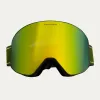 Valmorel Green Ski Mask with Orange Glass sold by Le Petit Lunetier