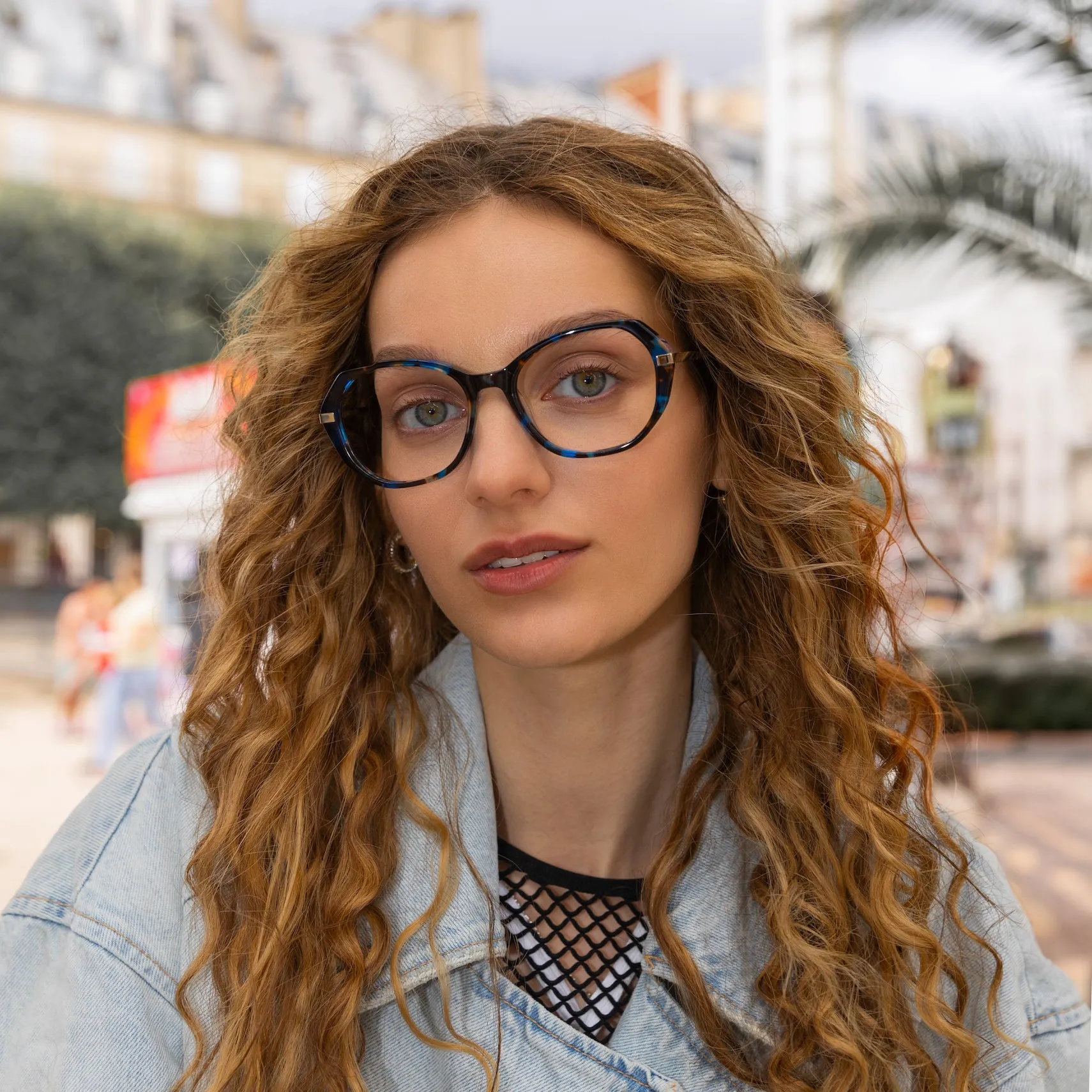 Lucy.A Blue / Havana - Blue Light sold by Le Petit Lunetier product image thumbnail 2