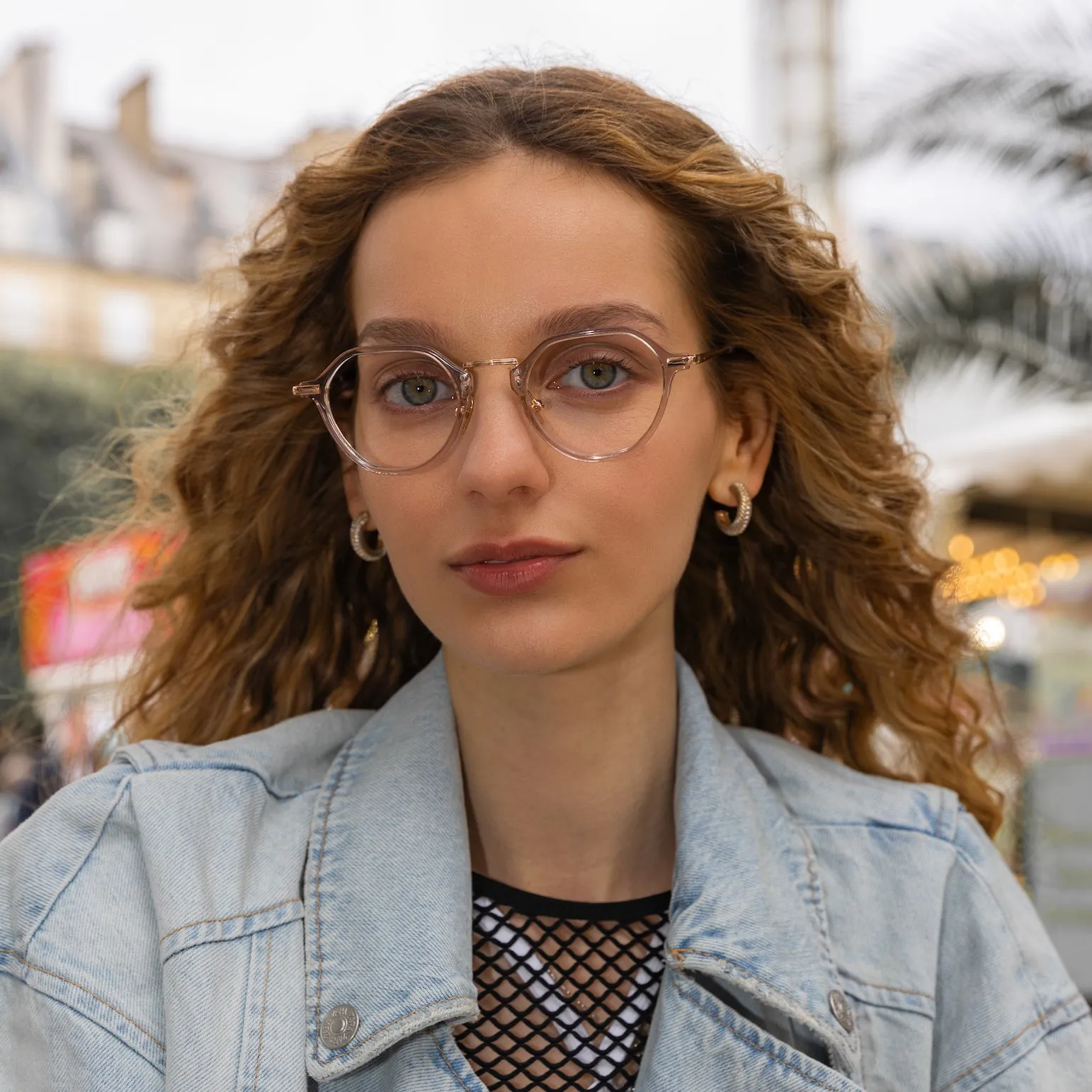 Sasha.S Transparent Gray - Blue Light sold by Le Petit Lunetier product image thumbnail 2