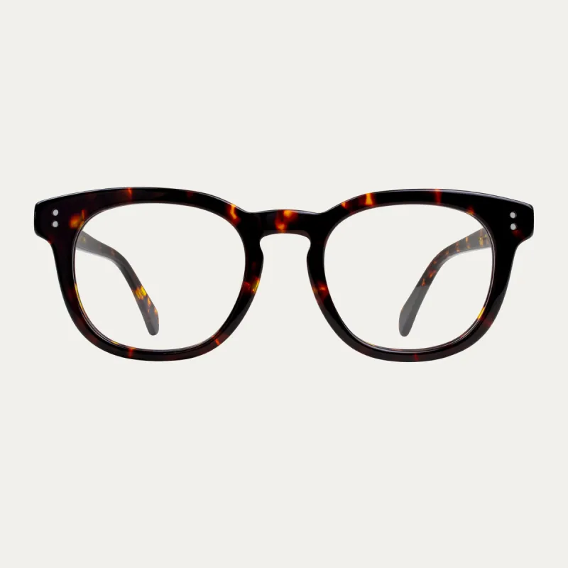 Paxton.H Brown / Havana - Blue Light sold by Le Petit Lunetier