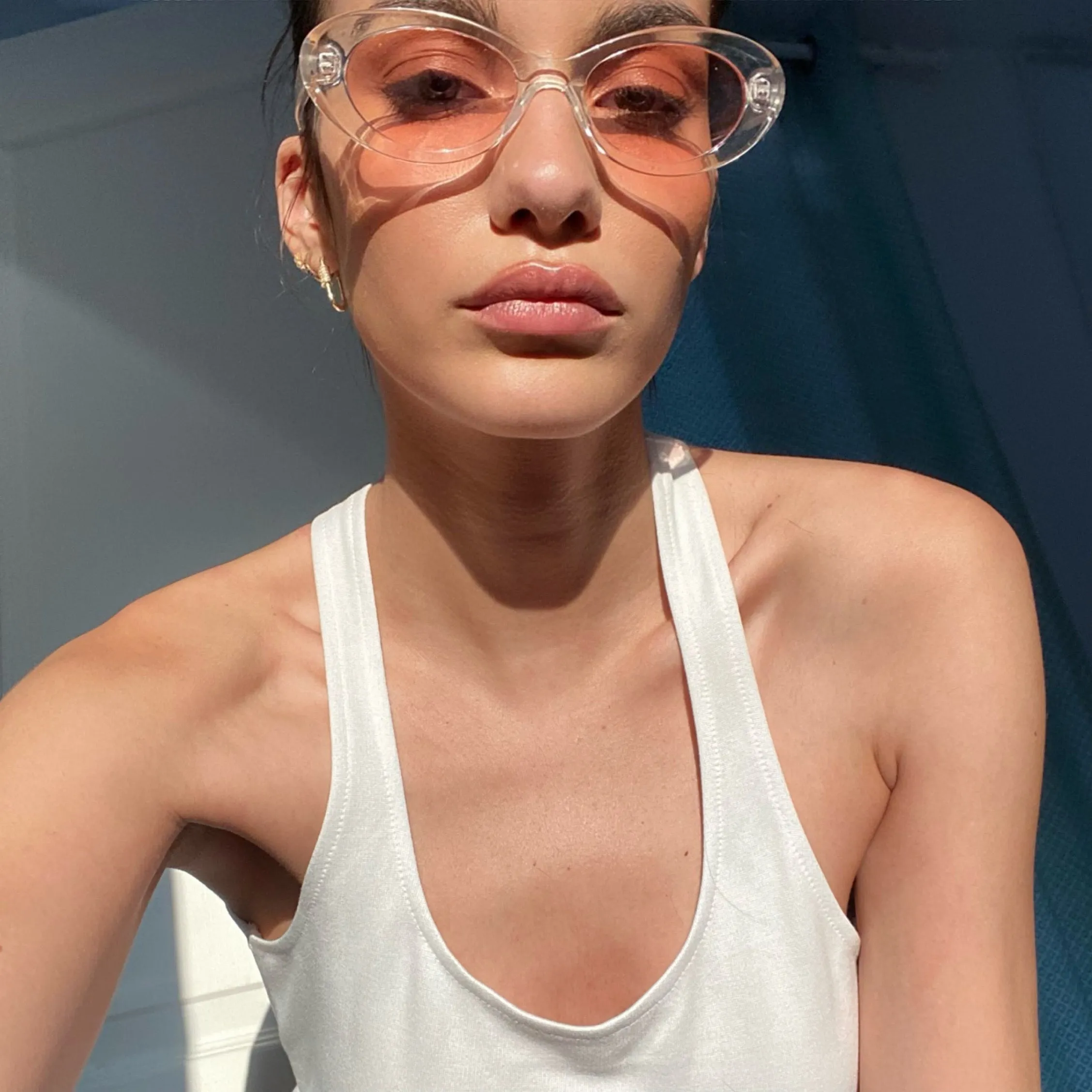 Aure.H Transparent Pink - Sunglasses sold by Le Petit Lunetier