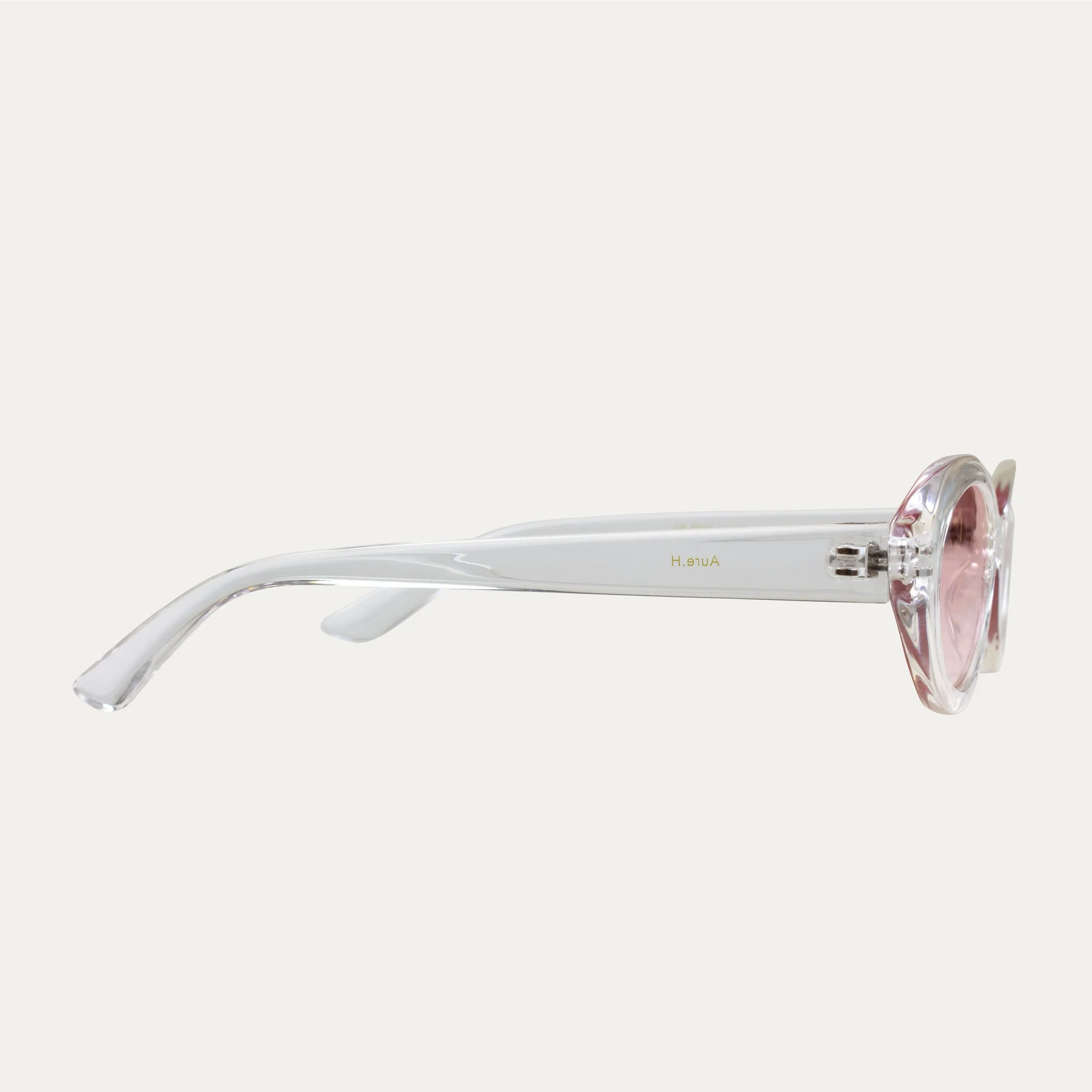 Aure.H Transparent Pink - Sunglasses sold by Le Petit Lunetier product image thumbnail 3