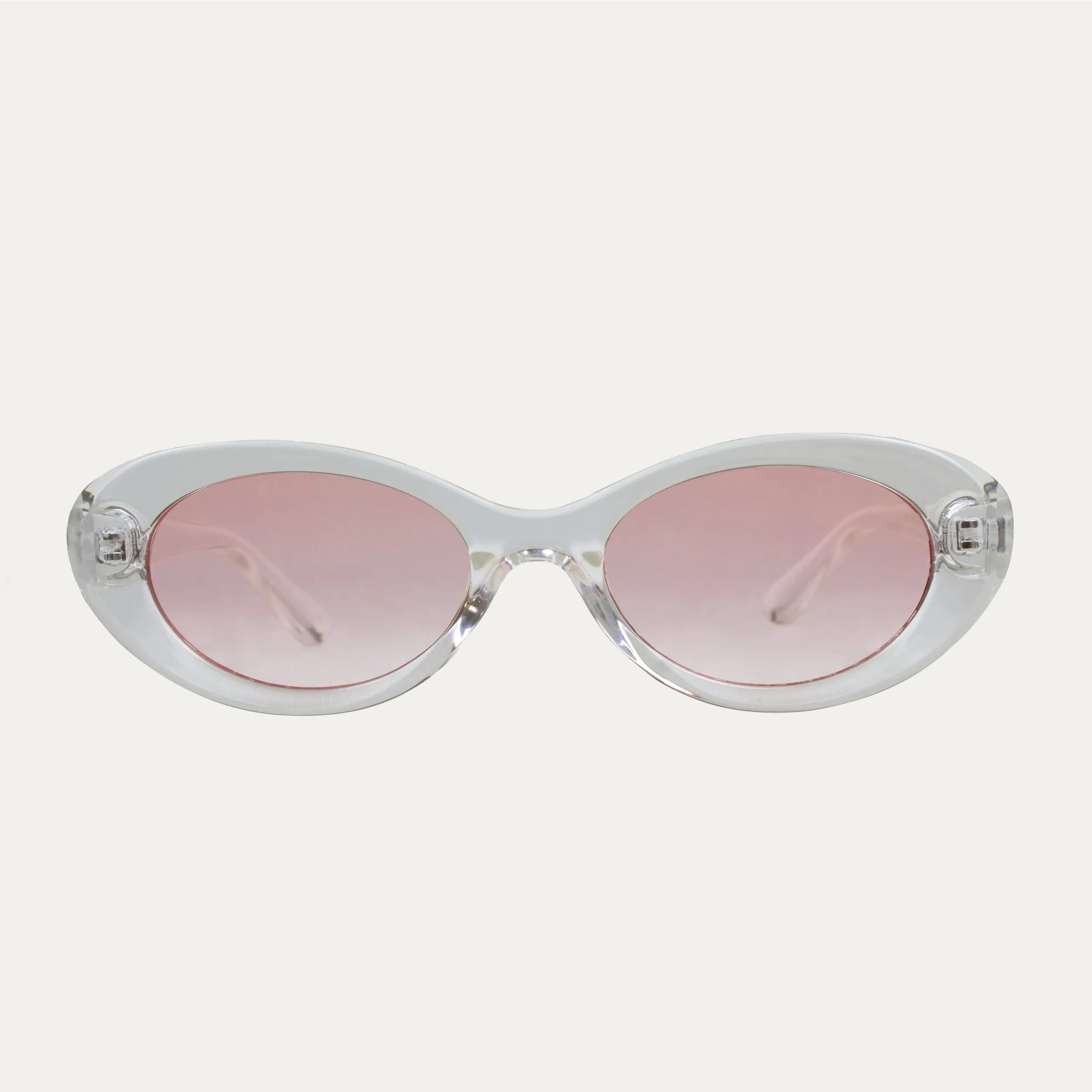 Aure.H Transparent Pink - Sunglasses sold by Le Petit Lunetier product image thumbnail 2