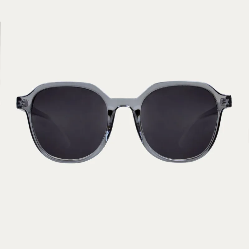 Ted.M Grey Transparent - Sunglasses sold by Le Petit Lunetier