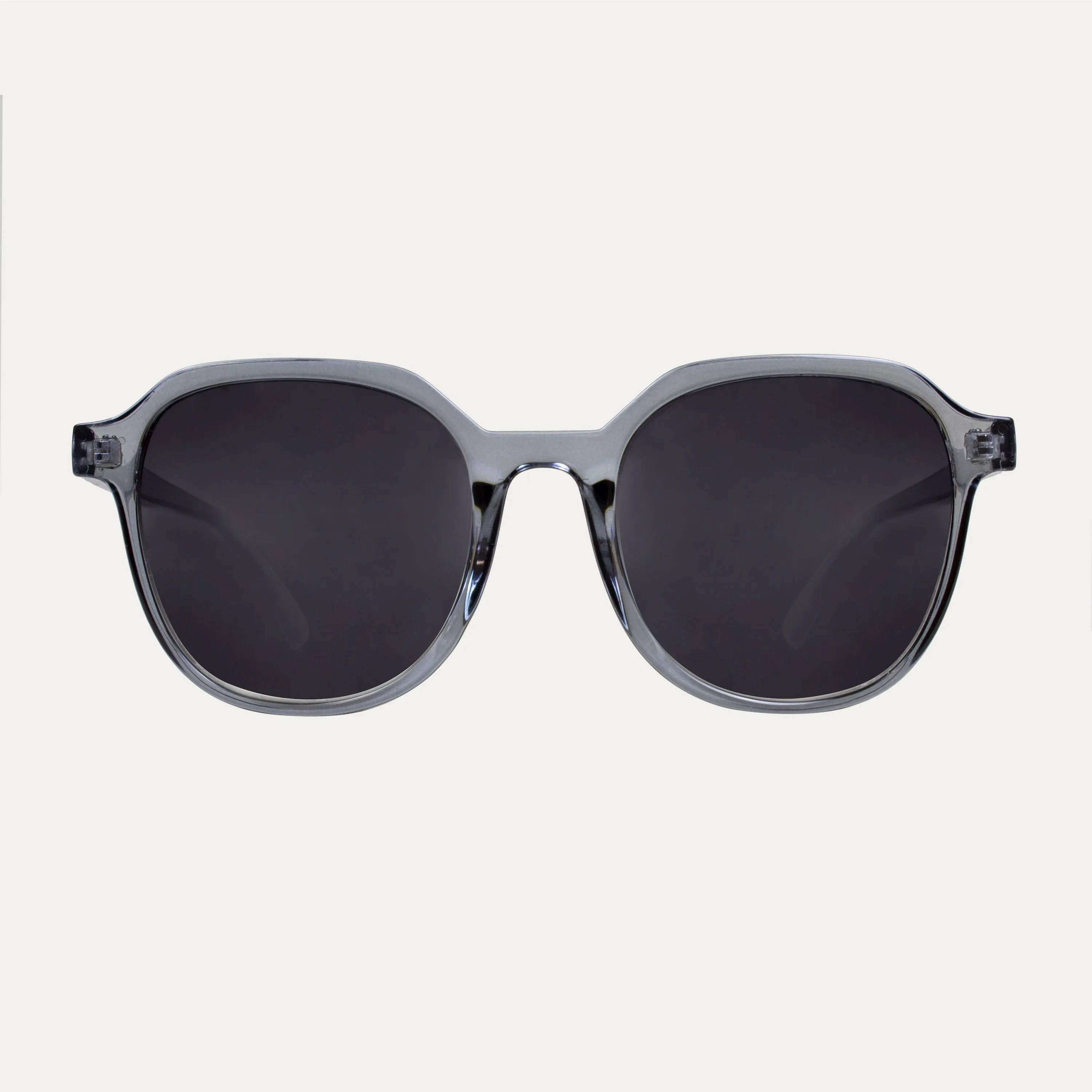 Ted.M Grey Transparent - Sunglasses sold by Le Petit Lunetier
