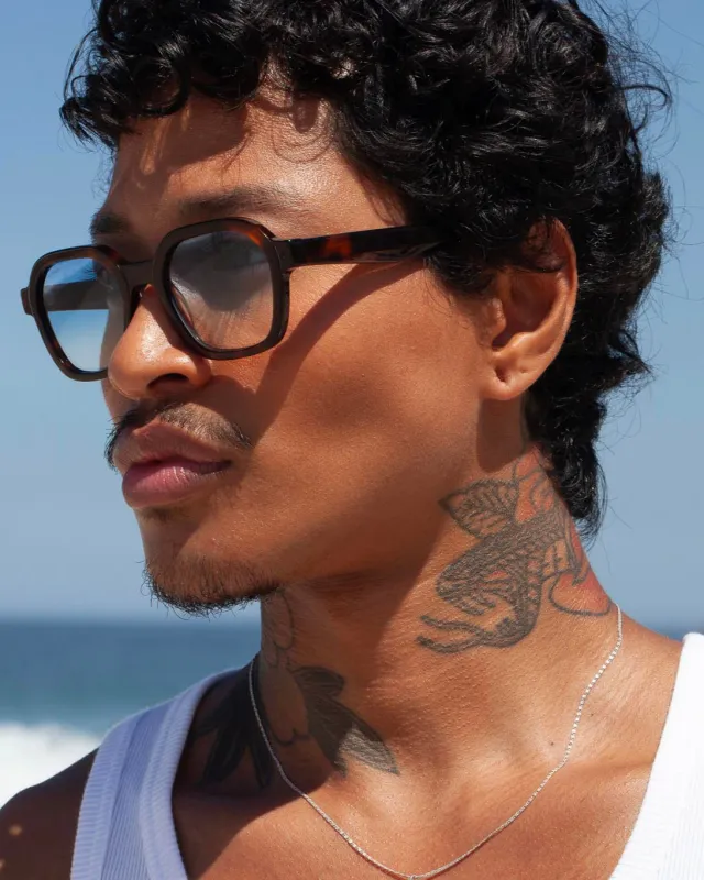 Nathan Brown / Havana - Sunglasses sold by Le Petit Lunetier