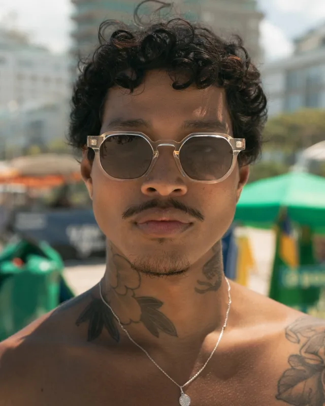 Cole Transparent - Sunglasses sold by Le Petit Lunetier