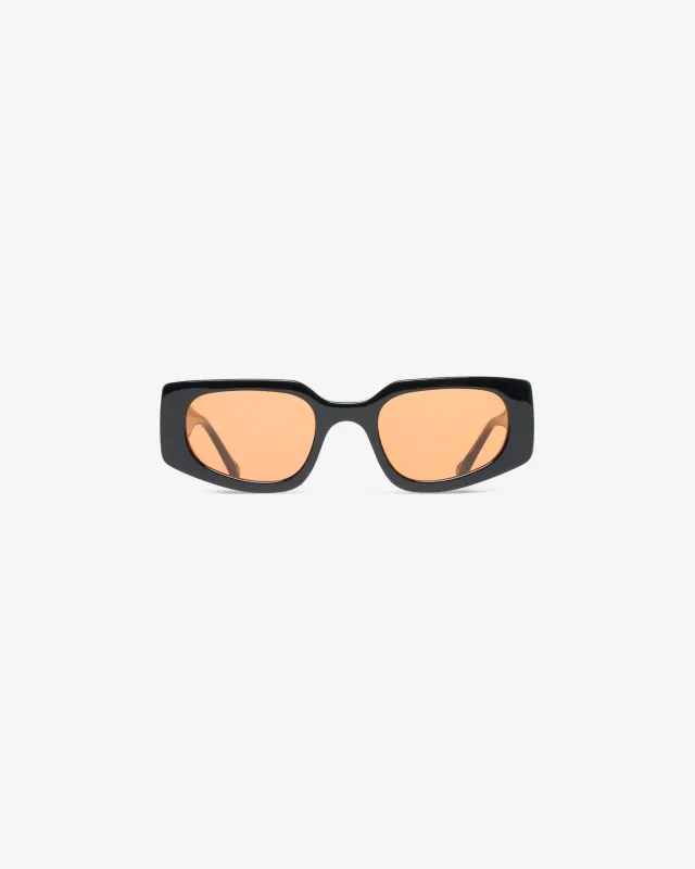 Jazmine Black and Orange - Sunglasses sold by Le Petit Lunetier