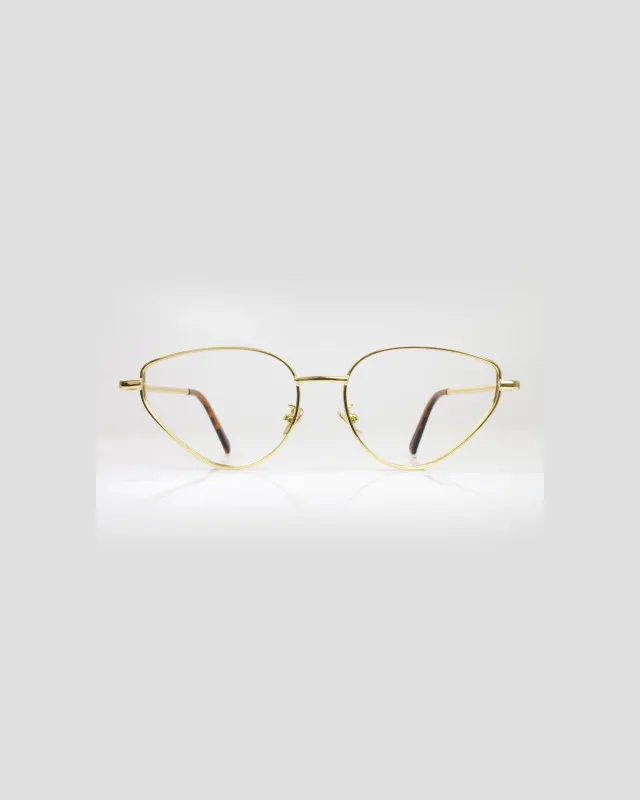 Maeve.W Gold - Blue Light made by Le Petit Lunetier