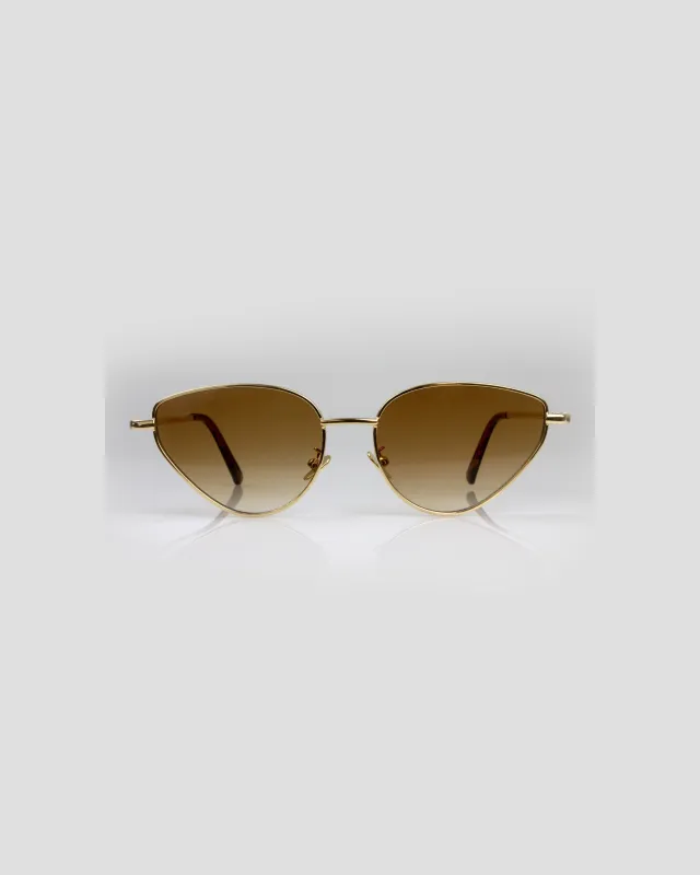 Maeve.W Gold - Sunglasses made by Le Petit Lunetier