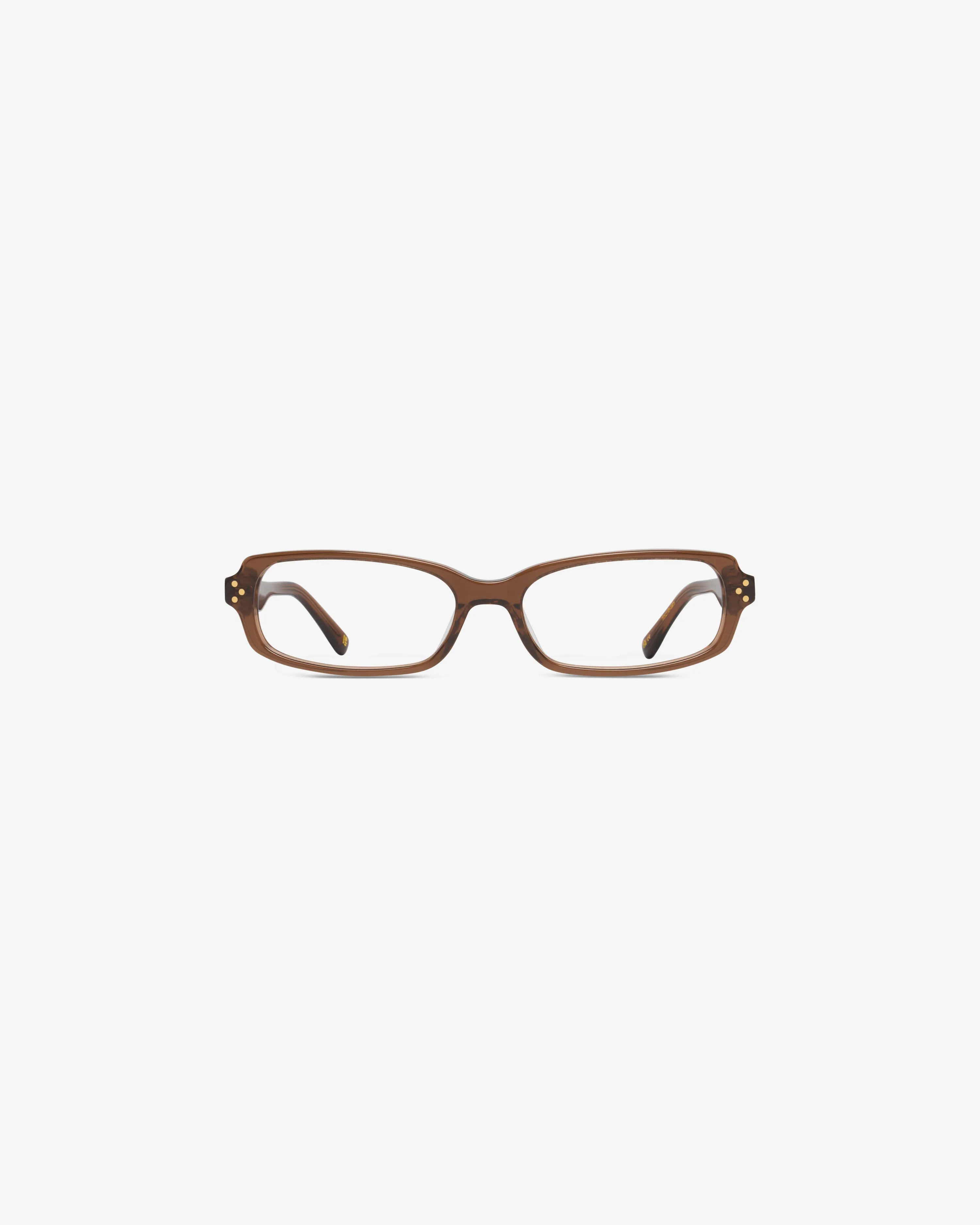 Diana Marron Transparent - Blue Light sold by Le Petit Lunetier