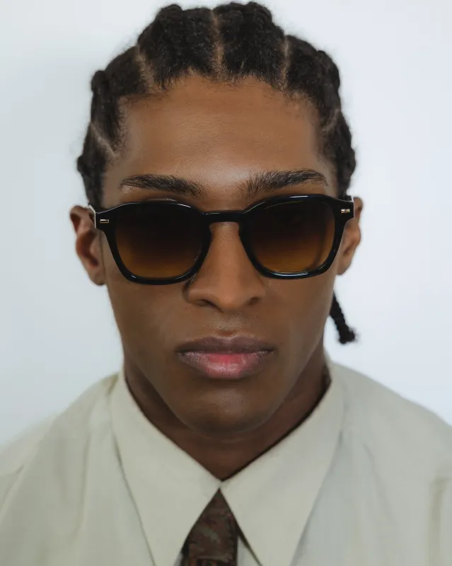 Milo Black - Sunglasses made by Le Petit Lunetier