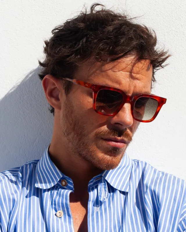 Luca Light Tortoise - Sunglasses made by Le Petit Lunetier