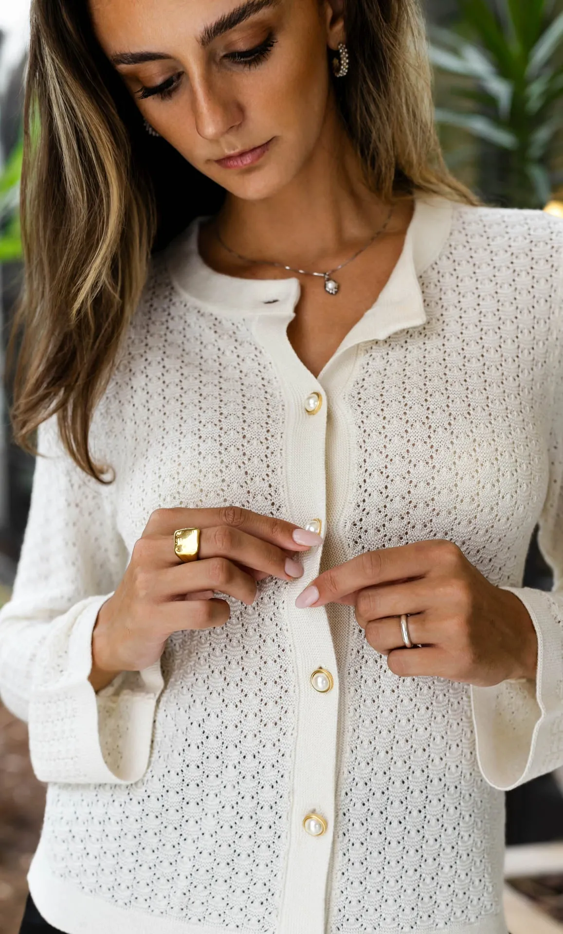 Shelly Cardigan - Silk & Cashmere sold by Ravella product image thumbnail 2