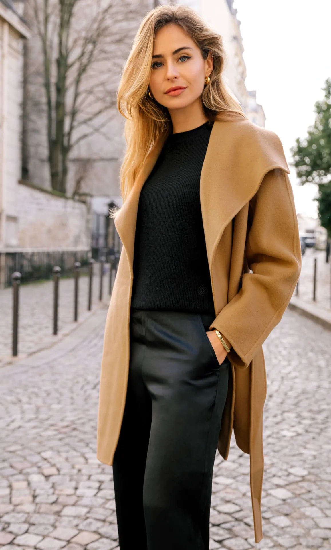 Alba Cashmere Coat sold by Ravella
