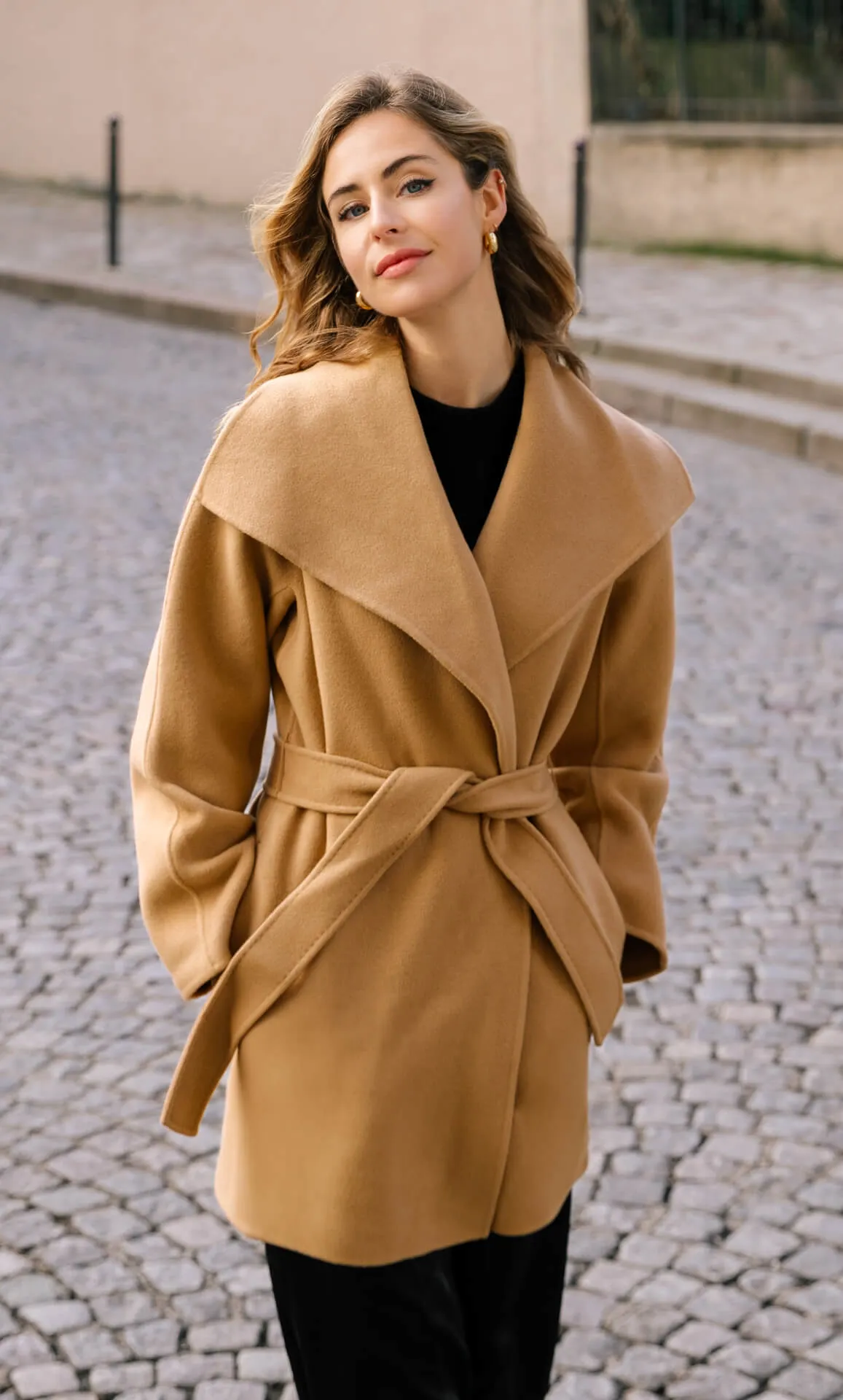 Alba Cashmere Coat sold by Ravella product image thumbnail 2