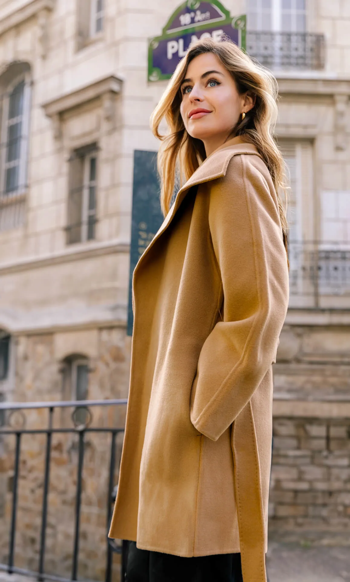 Alba Cashmere Coat sold by Ravella product image thumbnail 3
