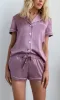 Amore Silk Pajamas - Shorts sold by Ravella