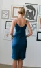 Angelina Silk Slip Dress sold by Ravella