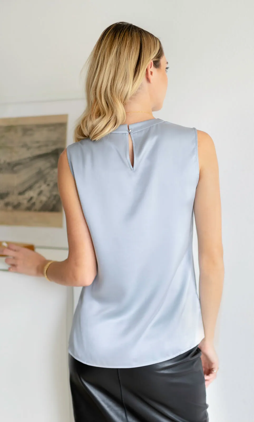 Giada Tank and Alessa Skirt Silk Set sold by Ravella product image thumbnail 4
