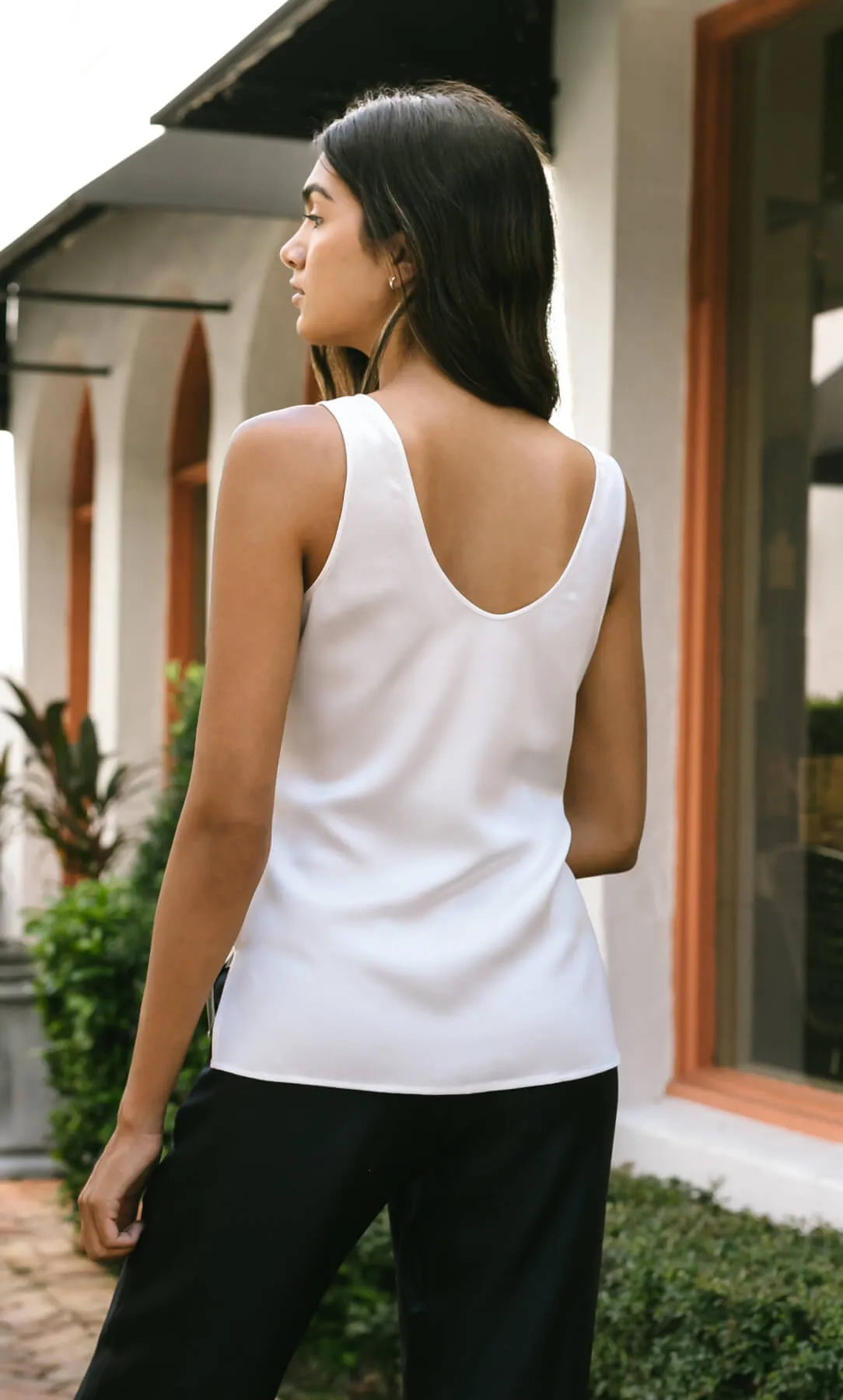 Fiora Silk Tank sold by Ravella product image thumbnail 5