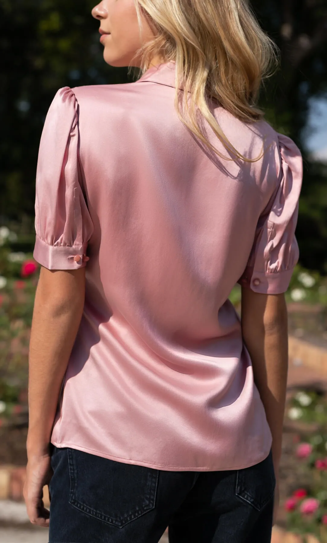 Juliet Silk Blouse sold by Ravella product image thumbnail 3