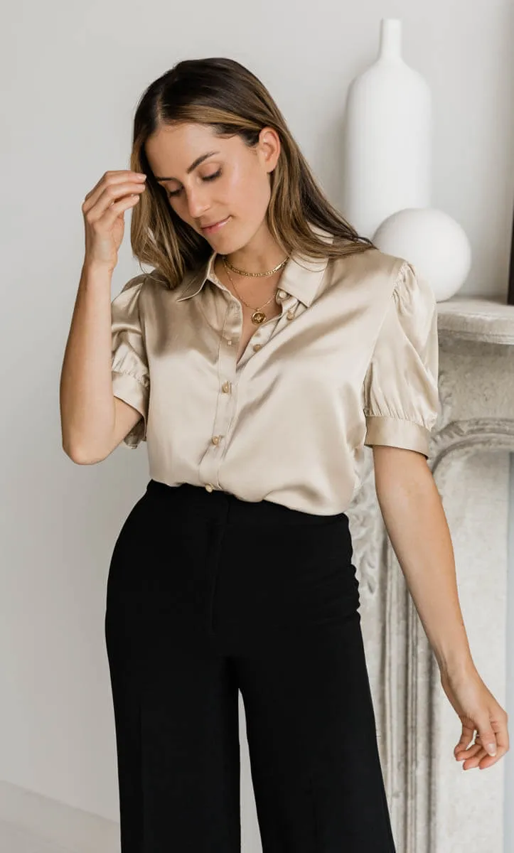 Juliet Silk Blouse sold by Ravella product image thumbnail 4