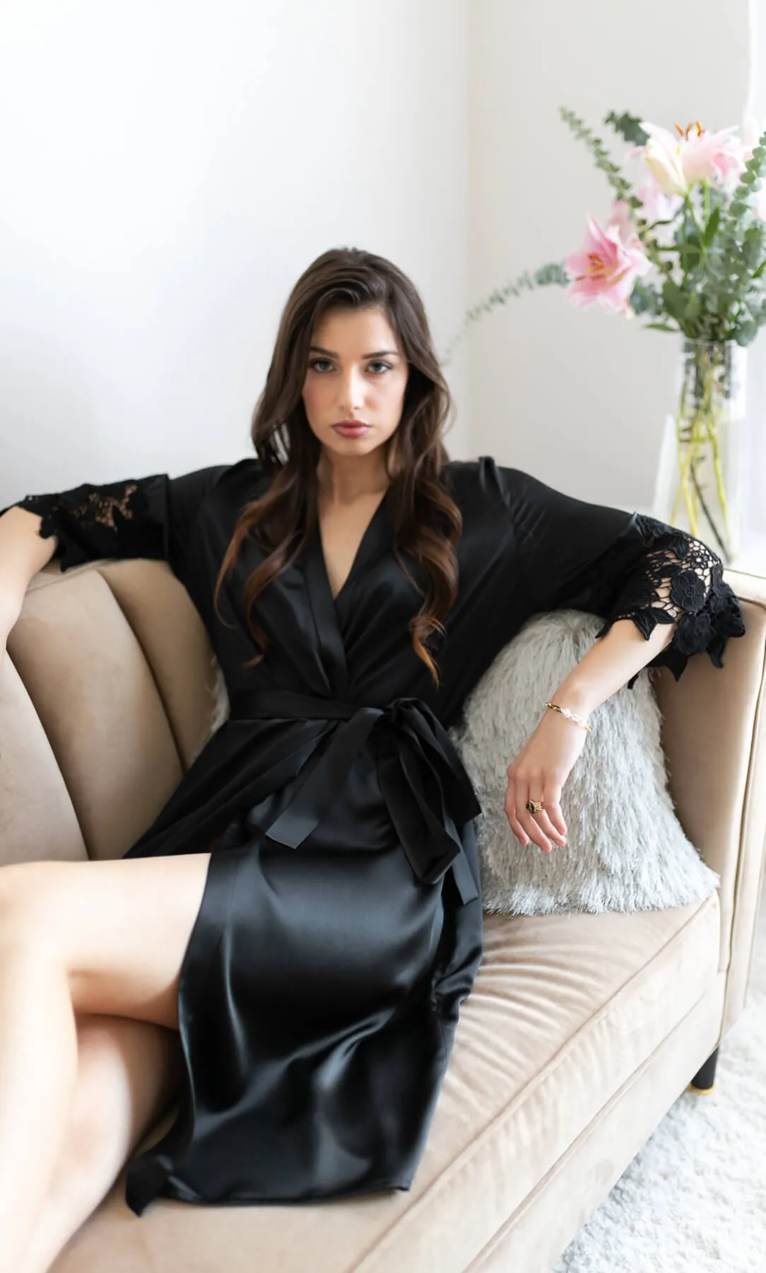 Chantella Silk Robe sold by Ravella product image thumbnail 5