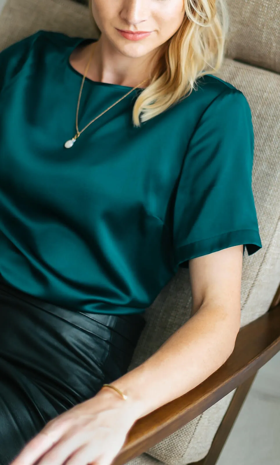 Emilia Silk Blouse sold by Ravella product image thumbnail 3