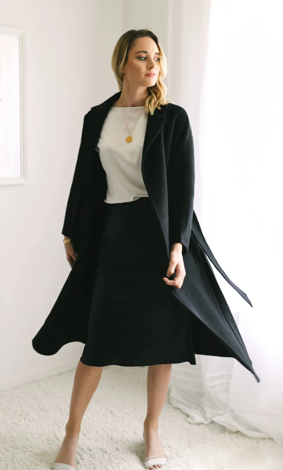 Marcella Cashmere Overcoat sold by Ravella product image thumbnail 4