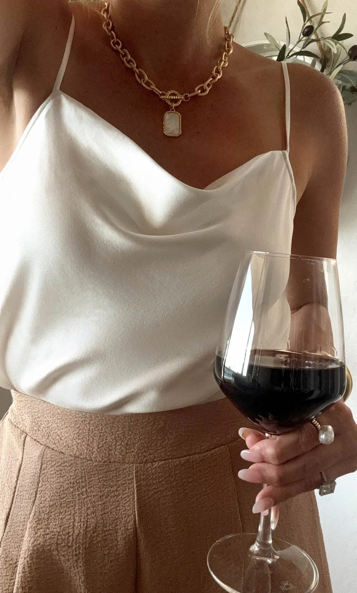 Capri Silk Cami sold by Ravella product image thumbnail 4