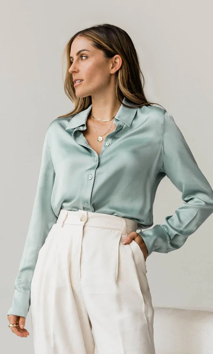 Monaco Silk Blouse sold by Ravella product image thumbnail 5