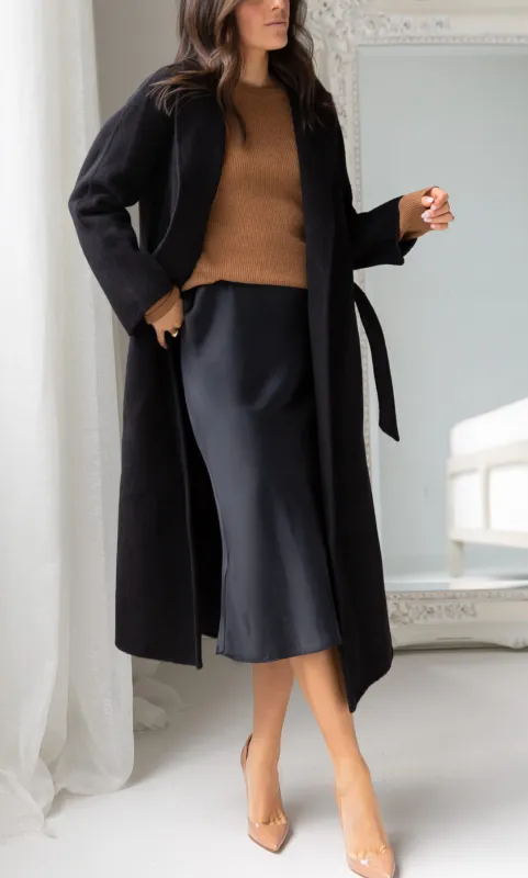 Marcella Cashmere Overcoat sold by Ravella