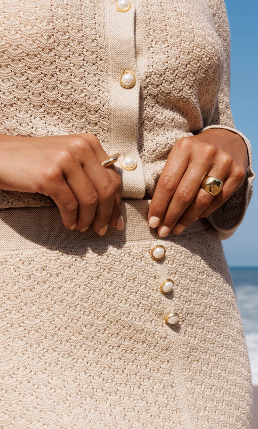 Shelly Knit Skirt - Silk & Cashmere sold by Ravella product image thumbnail 3