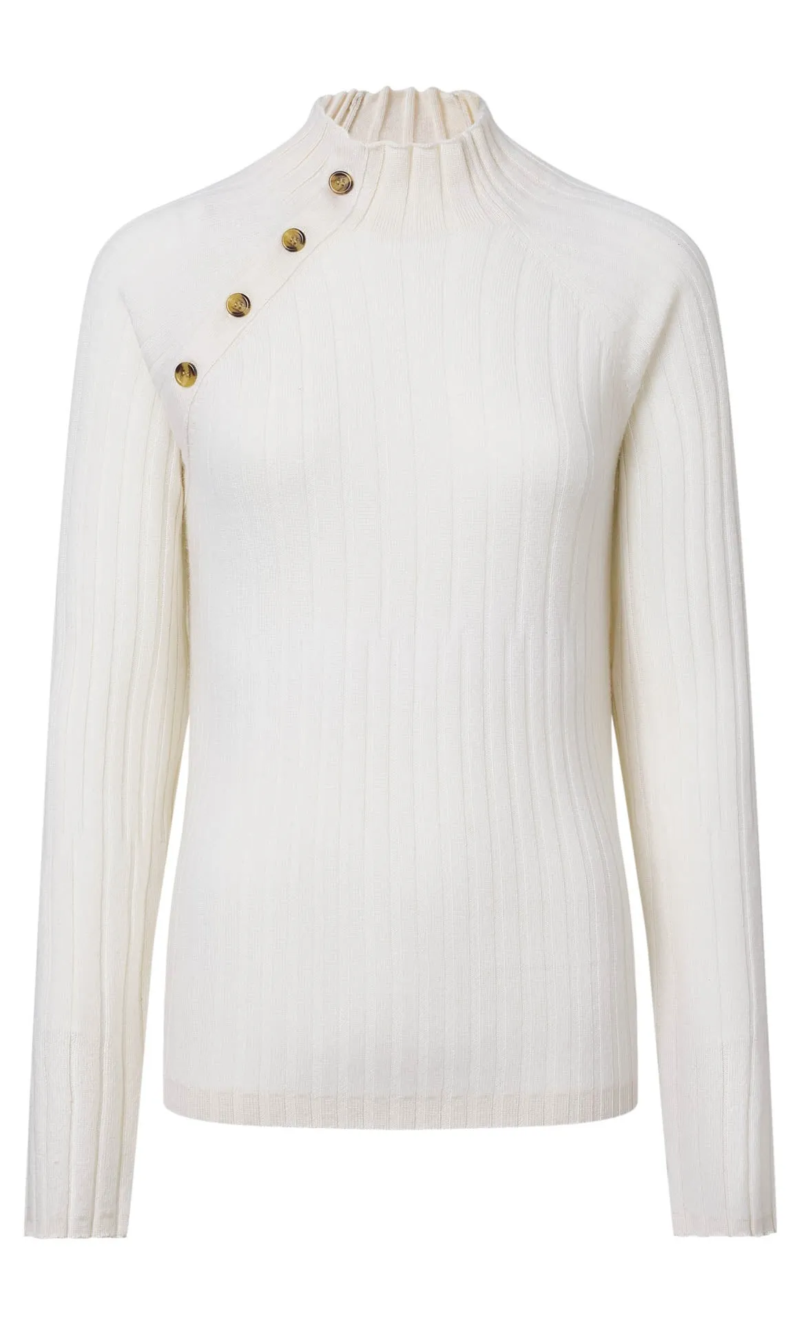 Mia Cashmere Mock Neck Sweater sold by Ravella product image thumbnail 2