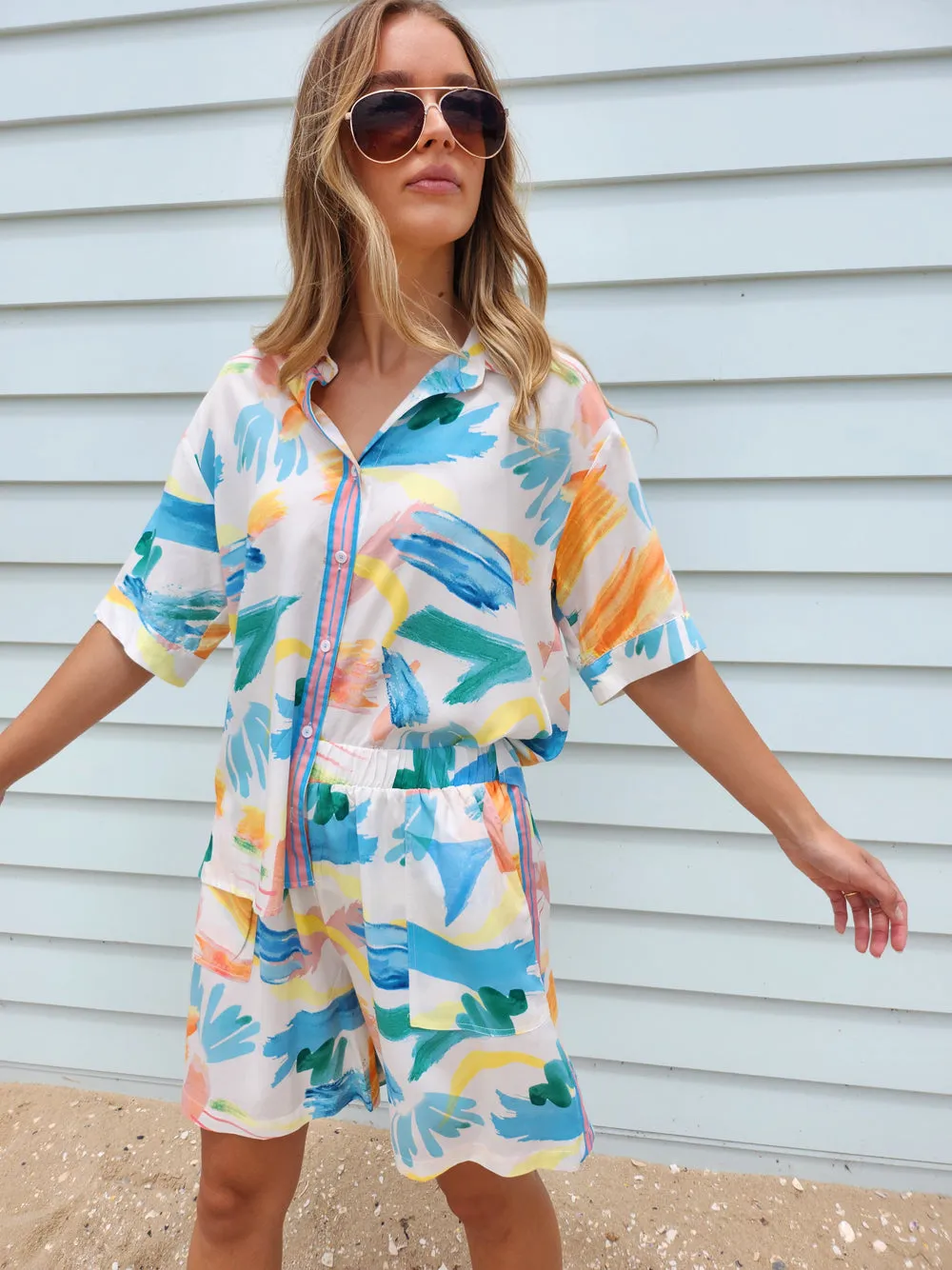 Brighton Print Shirt - Gelato sold by RC & Co