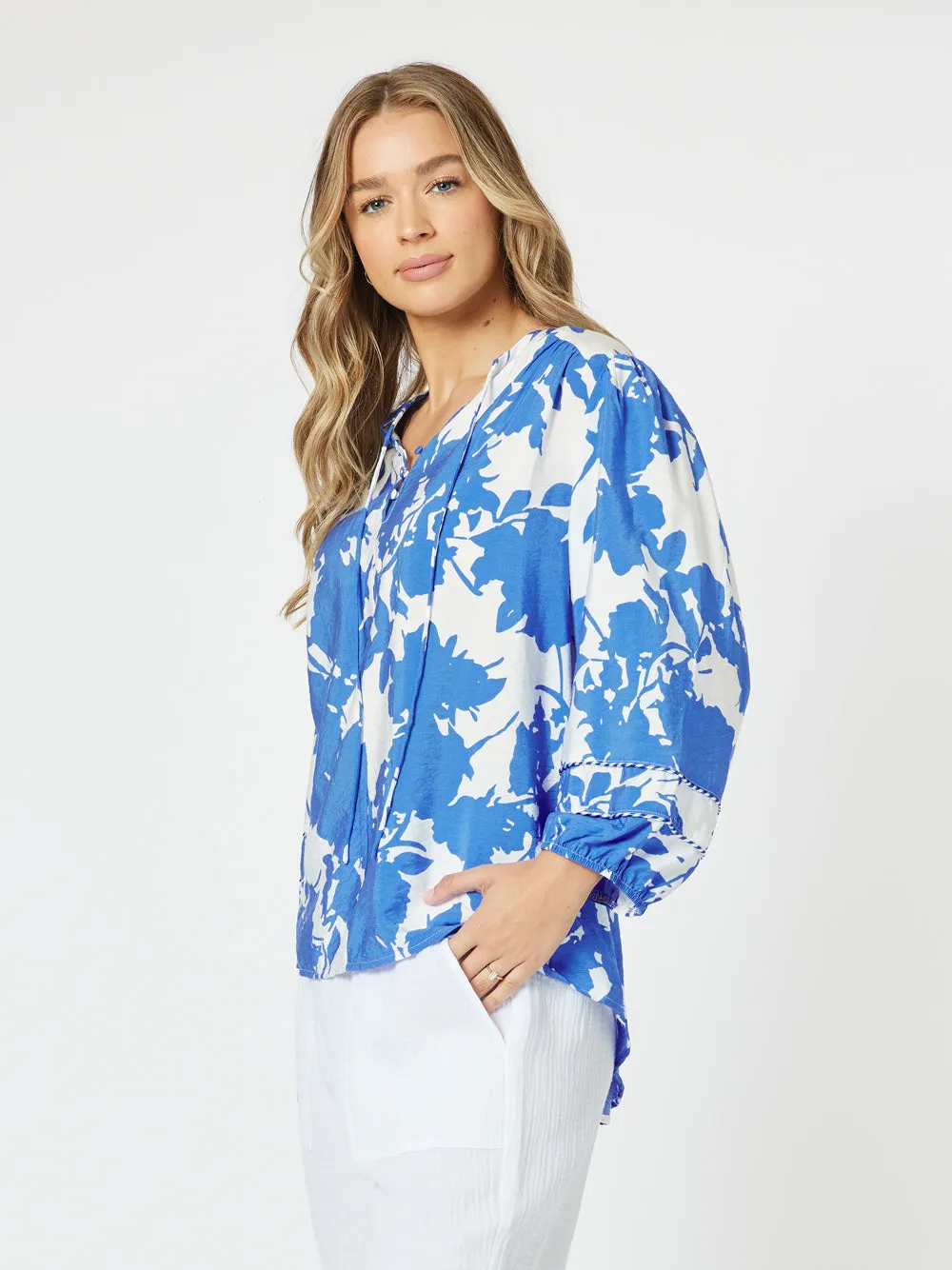Florida Print Shirt - Blue sold by RC & Co product image thumbnail 3