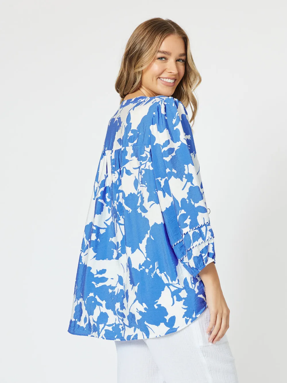 Florida Print Shirt - Blue sold by RC & Co product image thumbnail 5